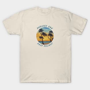 endless summer, fun summer artistic design v13 T-Shirt